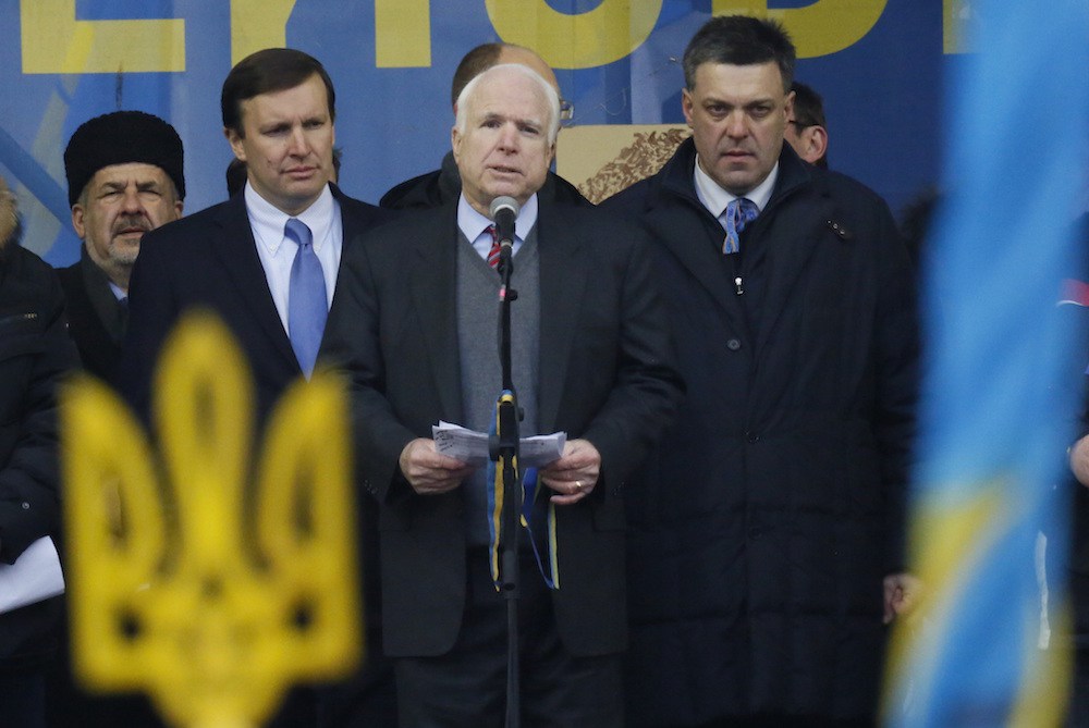John McCain, Chris Murphy, Oleh Tyahnybok