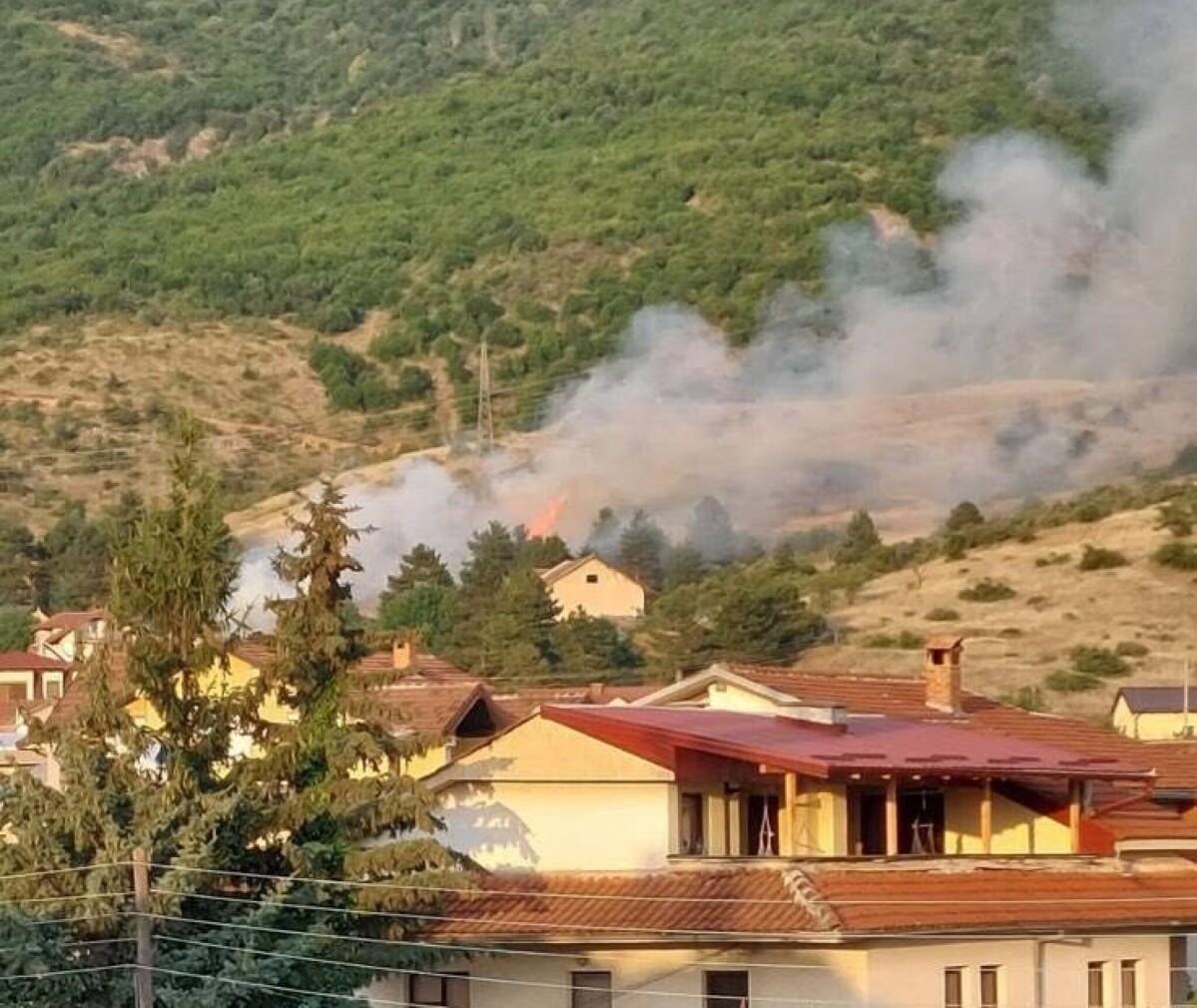 Пожарот во Охрид изгаснат, избегната поголема штета