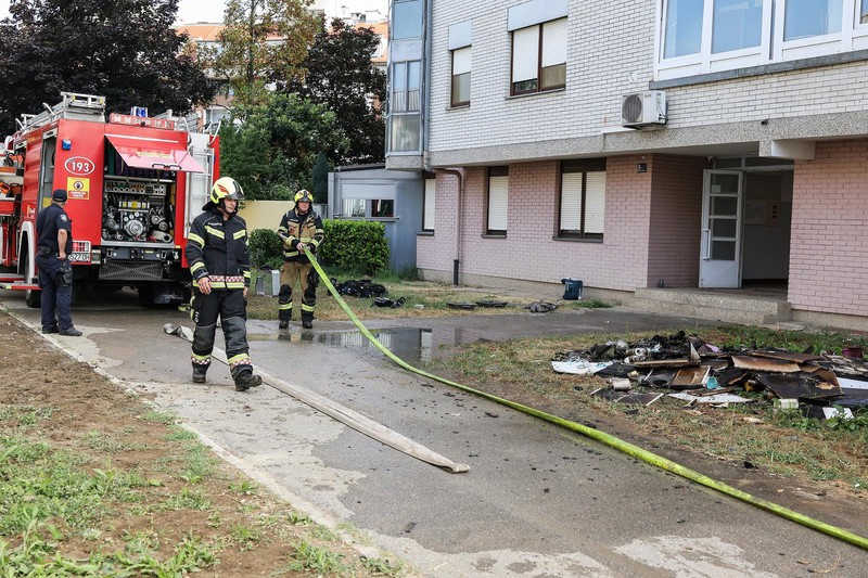 Пожар среде ноќ во Загреб, едно лице загинато