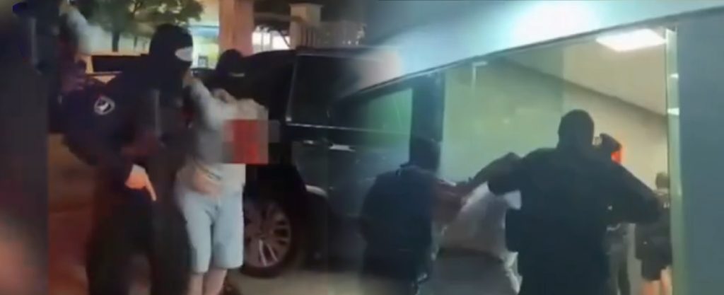 (Видео) Уапсени двајца припадници на организираната криминална група „Беланоца“ во заедничка акција на Македонската полиција, Американската ДСС и безбедносните органи на Албанија