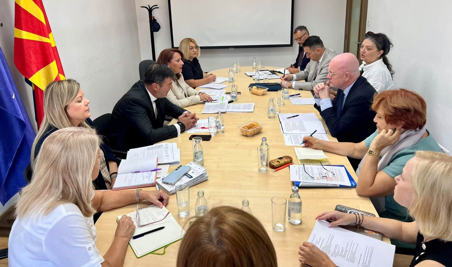 Пандов на средба со делегација на Европскиот комитет за превенција од тортура